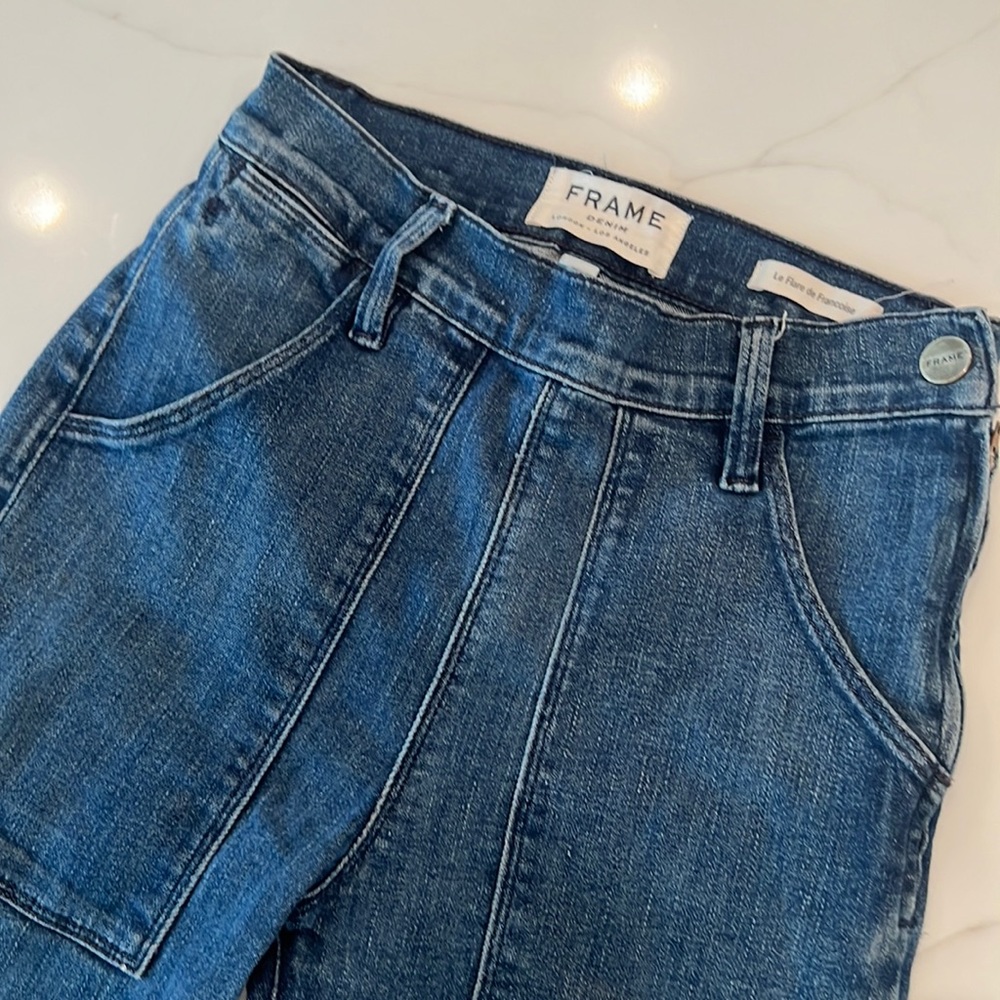 Wide leg flare FRAME ale Flare de Francoise